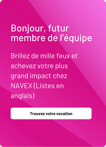 Bonjour, futur membre de l’équipe